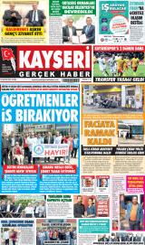 KAYSERİ GERÇEK HABER Gazetesi