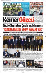 KEMER GÖZCÜ Gazetesi