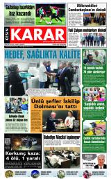 Kesin Karar gazetesi 1. sayfa