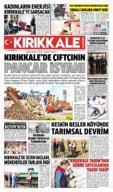 Kırıkkale Gazetesi gazetesi 1. sayfa