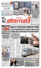 Kırklareli Alternatif gazetesi 1. sayfa