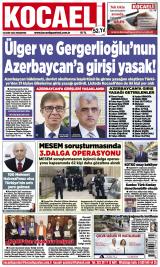 Kocaeli gazetesi 1. sayfa