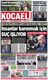 Kocaeli gazetesi 1. sayfa