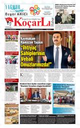 Koçarlı Haber gazetesi 1. sayfa