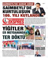 Kozan Ekspres gazetesi 1. sayfa