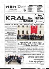 Kral Haber gazetesi 1. sayfa