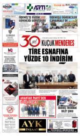 Küçük Menderes gazetesi 1. sayfa