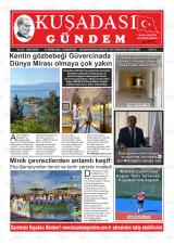 Kuşadası Gündem gazetesi 1. sayfa