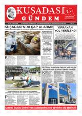 Kuşadası Gündem gazetesi 1. sayfa