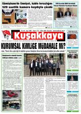 Kuşakkaya gazetesi 1. sayfa