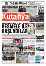 Kütahya Gazetesi gazetesi 1. sayfa