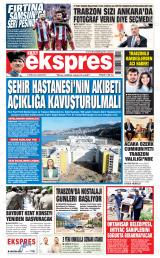 Kuzey Ekspres gazetesi 1. sayfa