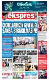 Kuzey Ekspres gazetesi 1. sayfa