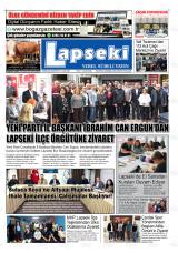 Lapseki gazetesi 1. sayfa