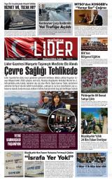 Malatya Lider gazetesi 1. sayfa