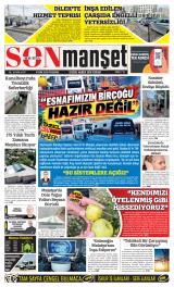 Malatya Sonmanşet gazetesi 1. sayfa