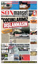 Malatya Sonmanşet gazetesi 1. sayfa