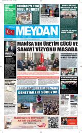 Manisa Meydan gazetesi 1. sayfa
