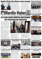 Mardin Haber gazetesi 1. sayfa
