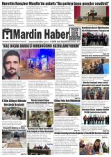 Mardin Haber gazetesi 1. sayfa
