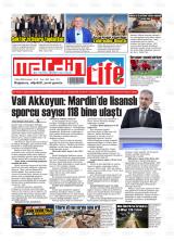 Mardin Life gazetesi 1. sayfa
