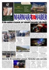 Marmara Haber gazetesi 1. sayfa