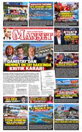 Marmaris Manşet gazetesi 1. sayfa