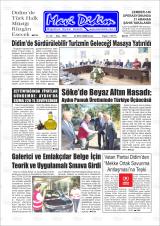 Mavi Didim gazetesi 1. sayfa