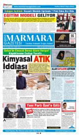 Mavi Marmara gazetesi 1. sayfa