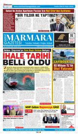 Mavi Marmara gazetesi 1. sayfa