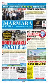 Mavi Marmara gazetesi 1. sayfa