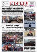 Medya Keşan gazetesi 1. sayfa