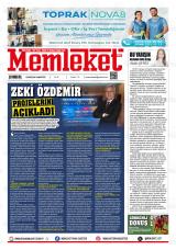 Memleket Sivas gazetesi 1. sayfa