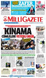 MİLLİ GAZETE Gazetesi