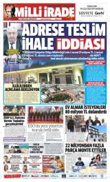 Milli İrade gazetesi 1. sayfa