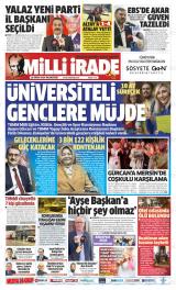 Milli İrade gazetesi 1. sayfa