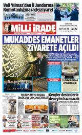 Milli İrade gazetesi 1. sayfa
