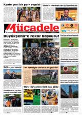 Mücadele gazetesi 1. sayfa