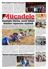 Mücadele gazetesi 1. sayfa