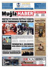 Muğla Haber gazetesi 1. sayfa