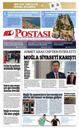Muğla Postası gazetesi 1. sayfa