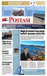 Muğla Postası gazetesi 1. sayfa