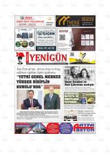 Muğla Yenigün gazetesi 1. sayfa