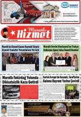 Muratlı Hizmet gazetesi 1. sayfa