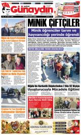 Niğde Günaydın gazetesi 1. sayfa
