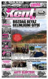 Ödemiş Kent gazetesi 1. sayfa