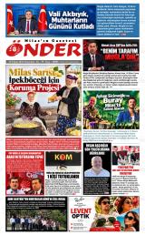 Önder gazetesi 1. sayfa