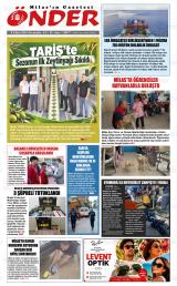 Önder gazetesi 1. sayfa