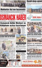 Osmancık Haber gazetesi 1. sayfa