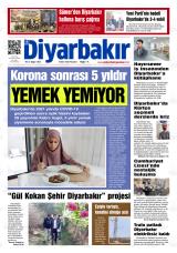 Öz Diyarbakır gazetesi 1. sayfa